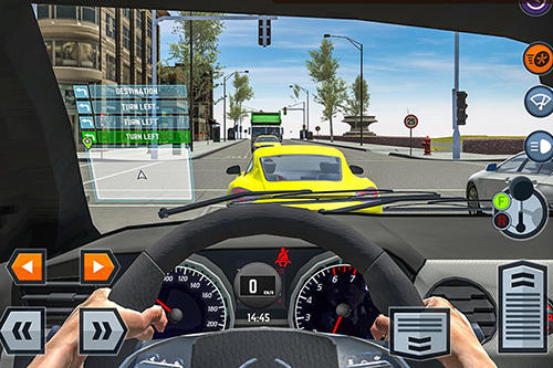 Real city driving games